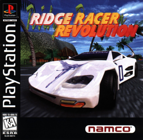 Ridge Racer Revolution (USA) Cover
